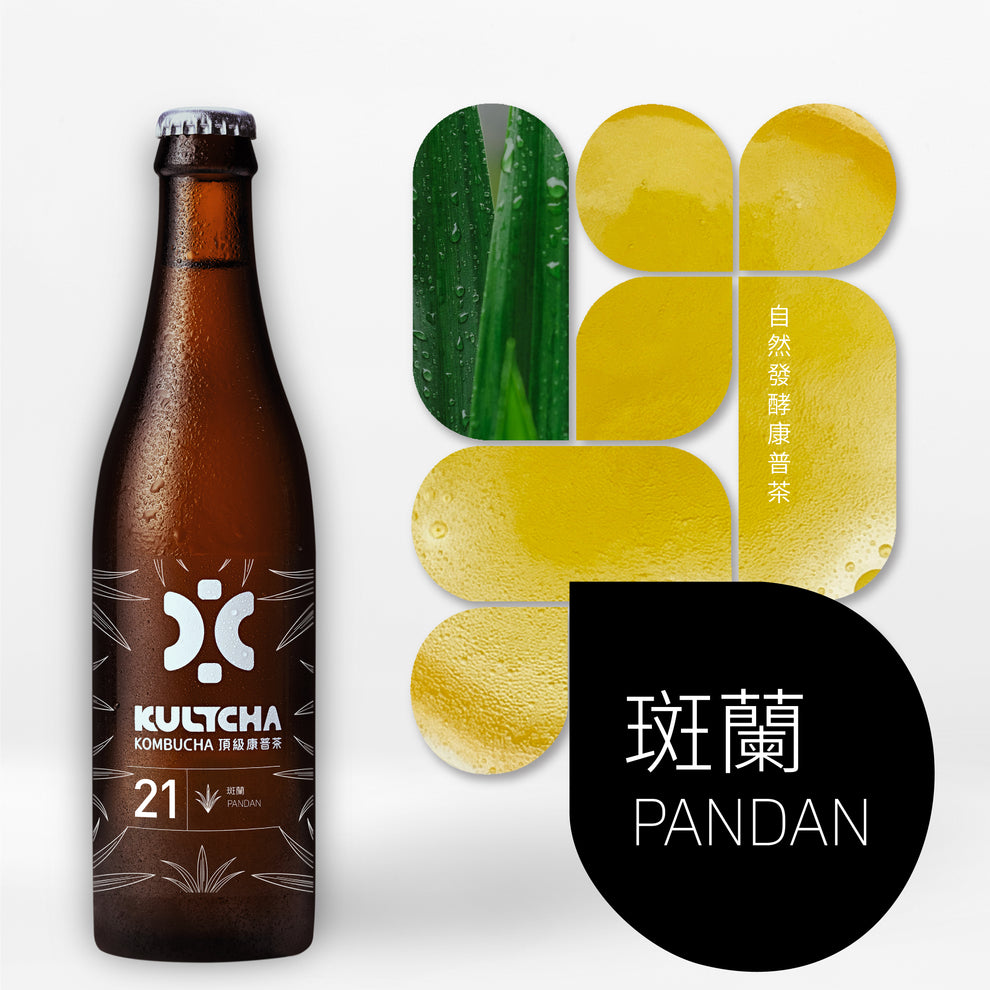 KULTCHA No.21 6-pack - PANDAN – kultchakombucha
