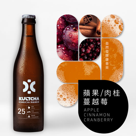 KULTCHA No.25 6-Pack - APPLE CINNAMON CRANBERRY