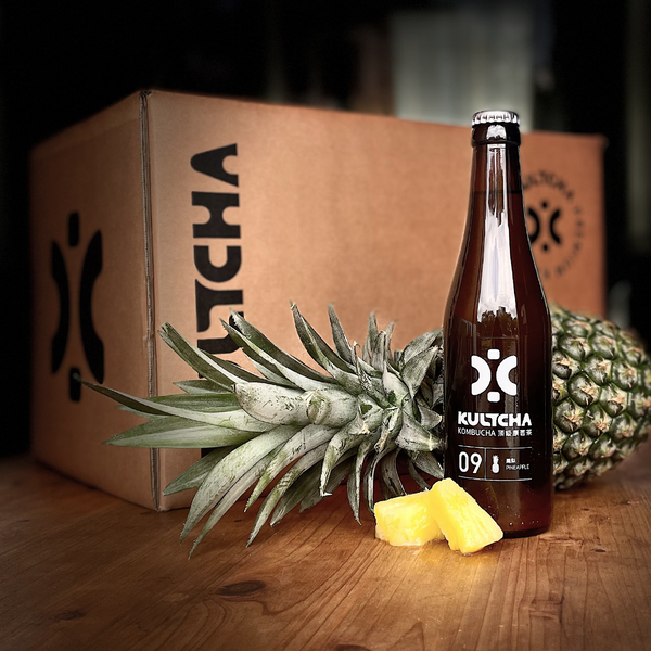 KULTCHA No.09 箱裝 [24瓶] - 鳳梨 – kultchakombucha